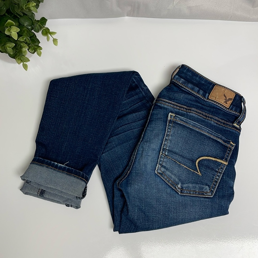 American Eagle Outfitters Jegging Ankle Super Stretch Skinny Jeans